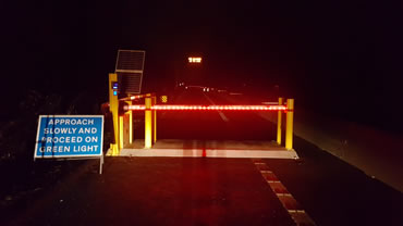 Green Gate Access Systems - SOSEC trial on M23 motorway