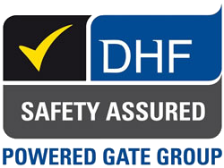 DHF Powered Gate Group logo