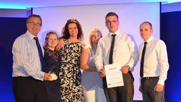 Green Gate Access Systems - The team collecting their award
