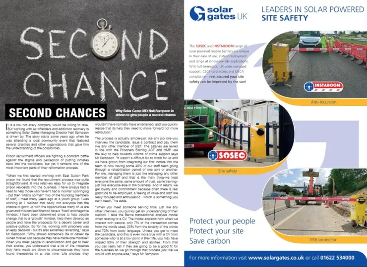 Why at Solar Gates UK We Believe In Second Chances