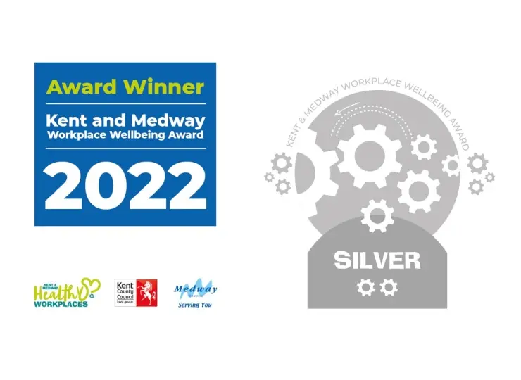 Silver Healthy Workplace Award For Solar Gates UK