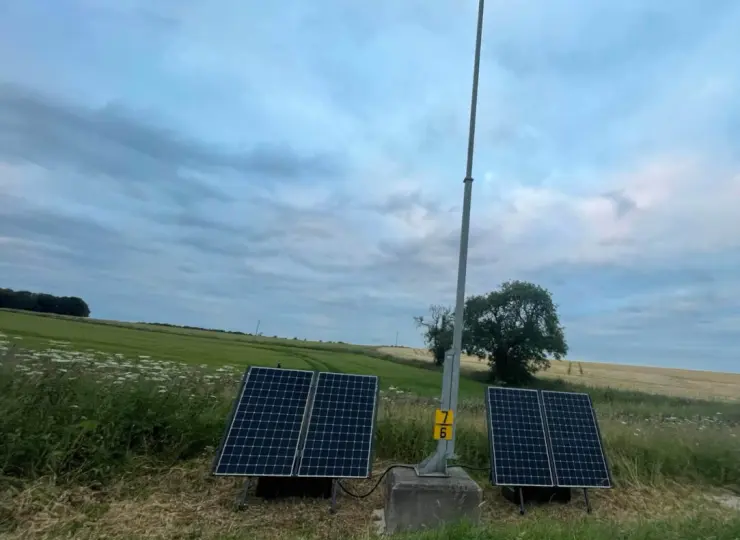 Wire-Free CCTV Case Study | P&D Specialist Services & SG | A417 Air Balloon Roadworks Scheme