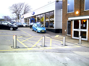 Automatic Bollards - Rates Ford, Grays, Essex