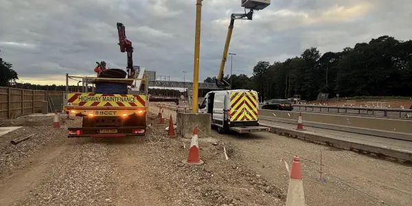 fixed speed enforcement camera installation.
